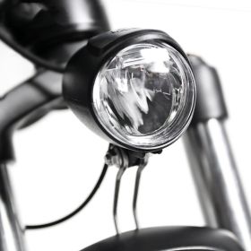 Front spotlight for electric bicycle head