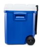 60 Qt Laguna Ice Chest Cooler with Wheels, Blue