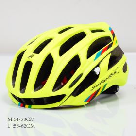 Mountain Biking Helmet Men And Women Scorpio Helmet (Option: Light Green-M)