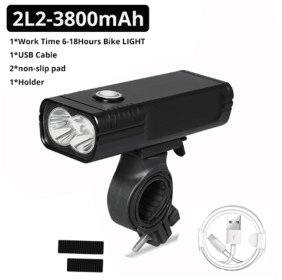 20000Lm Bicycle Light USB Rechargeable Waterproof Bike Light (Option: C)