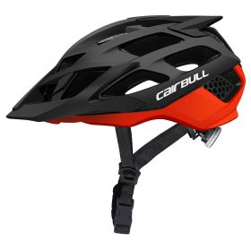 helmet (Option: Black Orange-M)