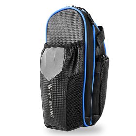 Bicycle Tail Bag Mountain Bike Water Bottle Bag (Option: Blue-8 inches)