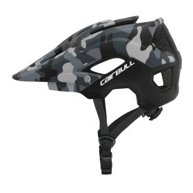 Cairbull TERRAIN Mountain Road Bike Riding Helmet Ultralight Off-Road XC AM Safety Helmet (Option: Black camouflage-M)