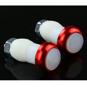 Bicycle Lights Multi-Color Handlebar Lights, Aluminum Alloy Led Steering Handlebar Lights, Handlebar Lights, Bicycle Handlebar Lights (Color: Red)