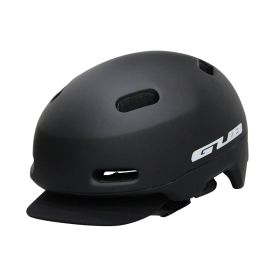 Bicycle helmet riding helmet (Option: Black-M)