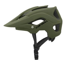 All-Terrain Mountain Road Bike Riding Safety Helmet (Option: Green-M)