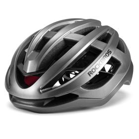 Locke Brothers Riding Helmet Pneumatic Bicycle Helmet (Option: Titanium color-L)