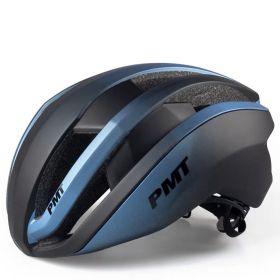 PMT Heslang Spudy Cycling Pneumatic Integrated Helmet (Option: Gradient sky blue-L)