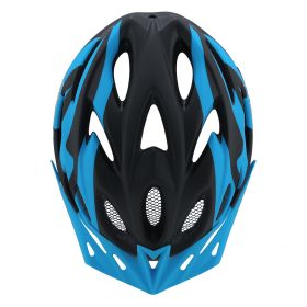 Bicycle sports and leisure cycling helmet (Option: Blue-S M)