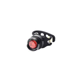 Bicycle lights (Option: Balck red-Taillight)