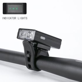 Bicycle Light High Brightness With Digital Power (Option: Normal power display)