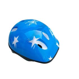 Child Fall Protection Helmet Skating Bicycle (Color: Blue)