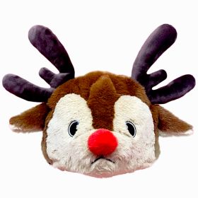 Original Cute Cartoon Animal Plush Ski Helmet Decorative Cap Set (Option: Elk)