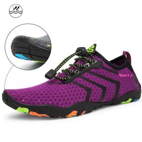 Light And Portable Beach Wading Shoes (Option: Purple-41)