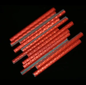 Colorful Spoke Bicycle Reflective Strip (Option: Orange 1 package)