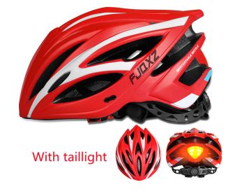 Bicycle Helmet Male Mountain Bike Road Wheel Sliding Balance Bike Breathable Riding Equipment (Option: Matte red-One Size)